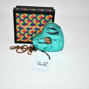 Kurt Geiger London Kensington heart charm in Mid Green NIB This Kensington Heart